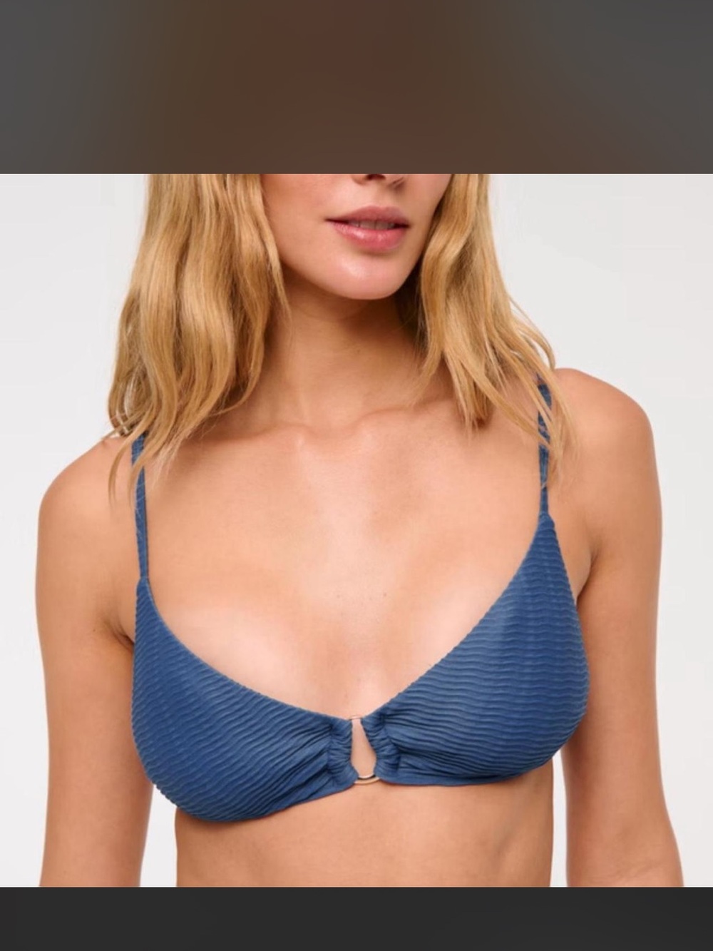 Abercrombie & Fitch Hardware Bralette Bikini Top